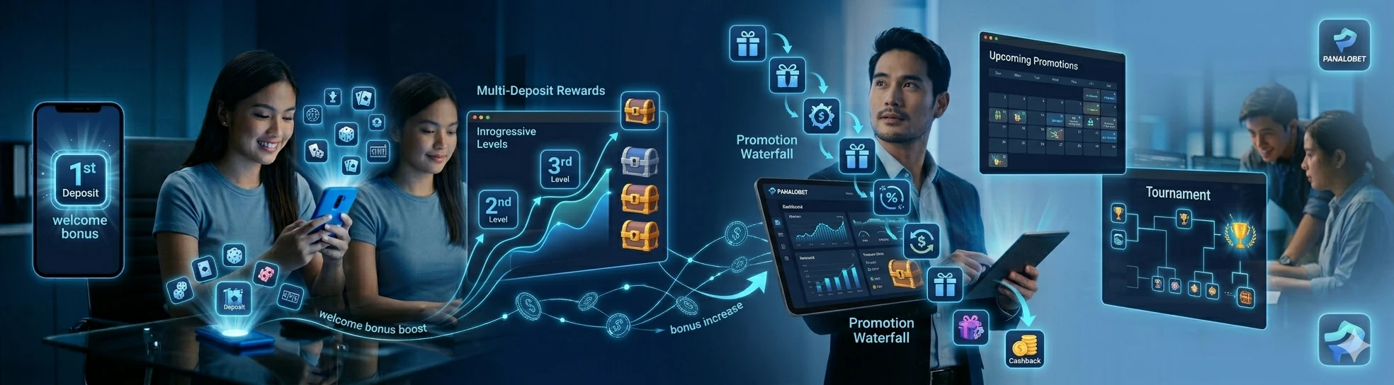 Increase the values of Panalobet Deposits