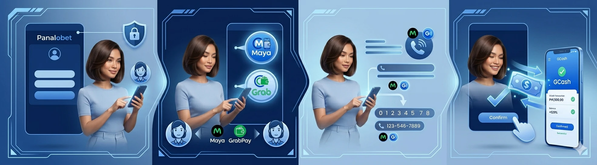 Withdraw from Panalobet Using Maya or GrabPay