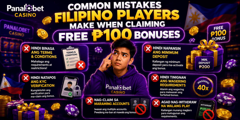 Common Mistakes Filipino Players Make When Claiming Free 100 Bonuses