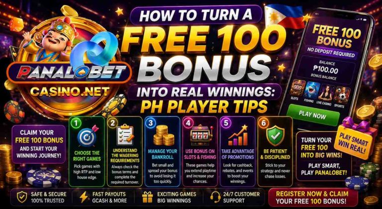 How to Turn a Free 100 Bonus Into Real Winnings: PH Player Tips